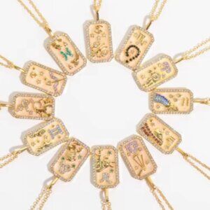 14K Gold plated Zodiac Sign Necklace